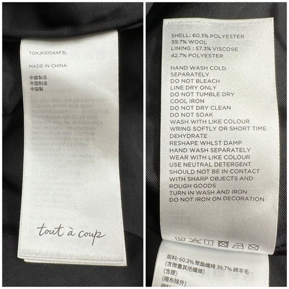 TOUT A COUP Embellished Button-Up Jacket Blazer - Picture 14 of 16